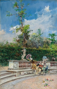 Les Dômes [Versailles] by Giovanni Boldini [1842–1931]